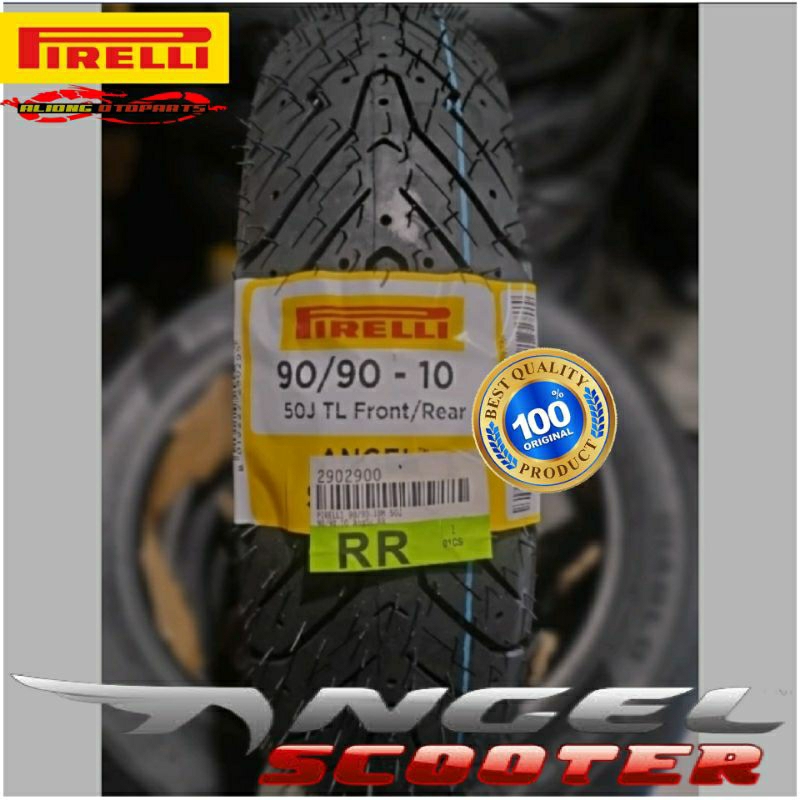 Ban Motor Pirelli Angel Scooter 90/90 R10 untuk Vespa Classic
