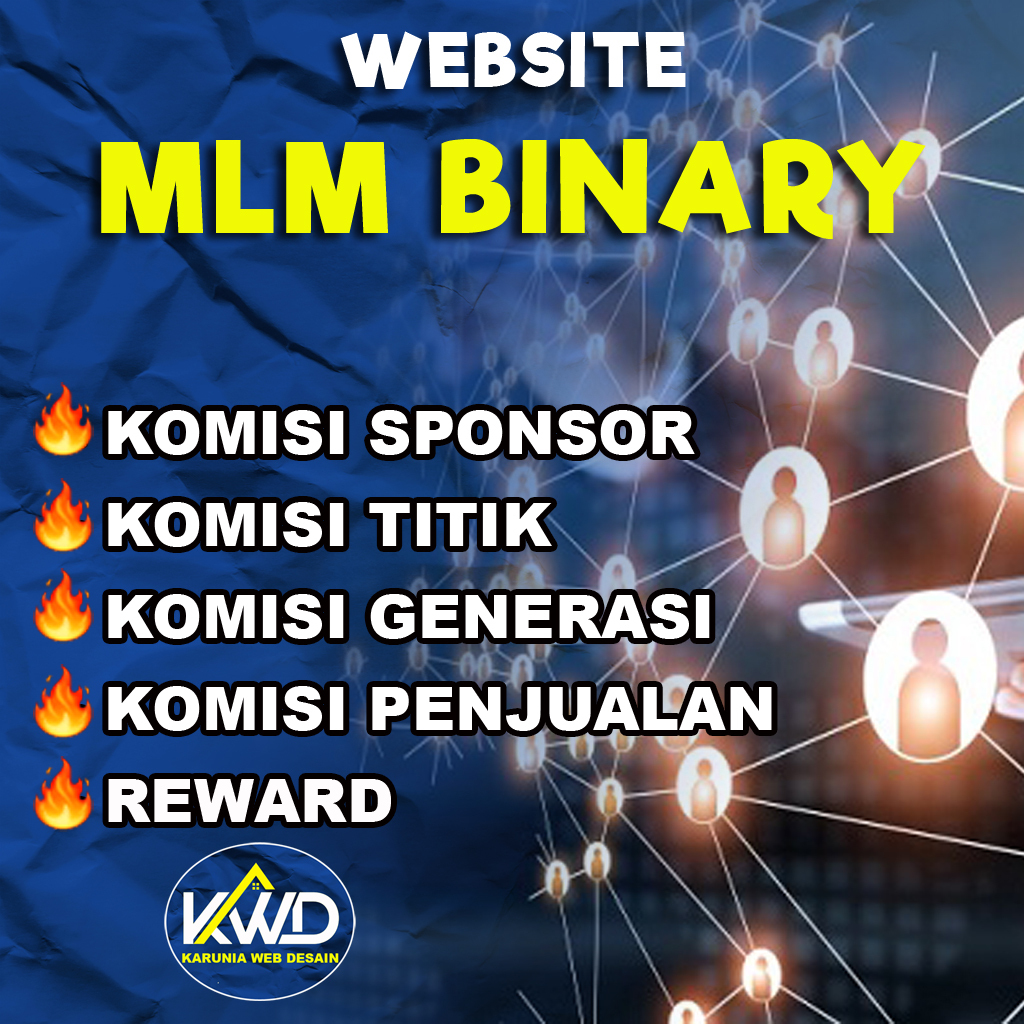 Jasa Pembuatan Website MLM Binary, Trinary, Matahari, Bisa custom