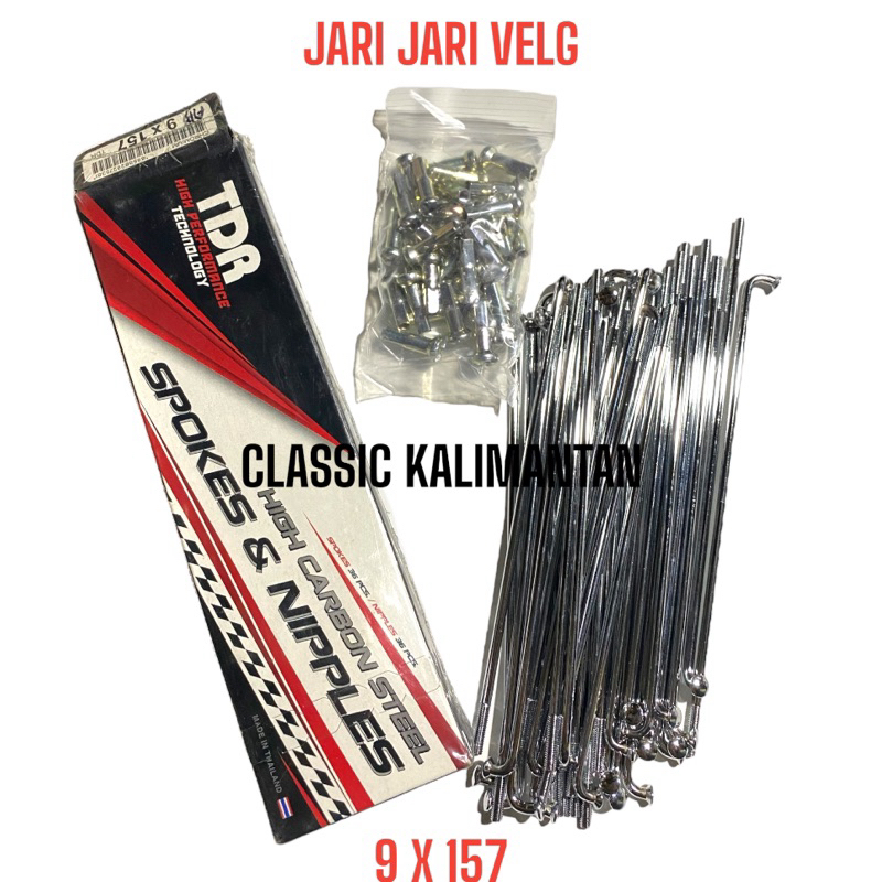 JARI JARI VELG MERK TDR BERKUALITAS UKURAN 159 - 172 RUJI TDR