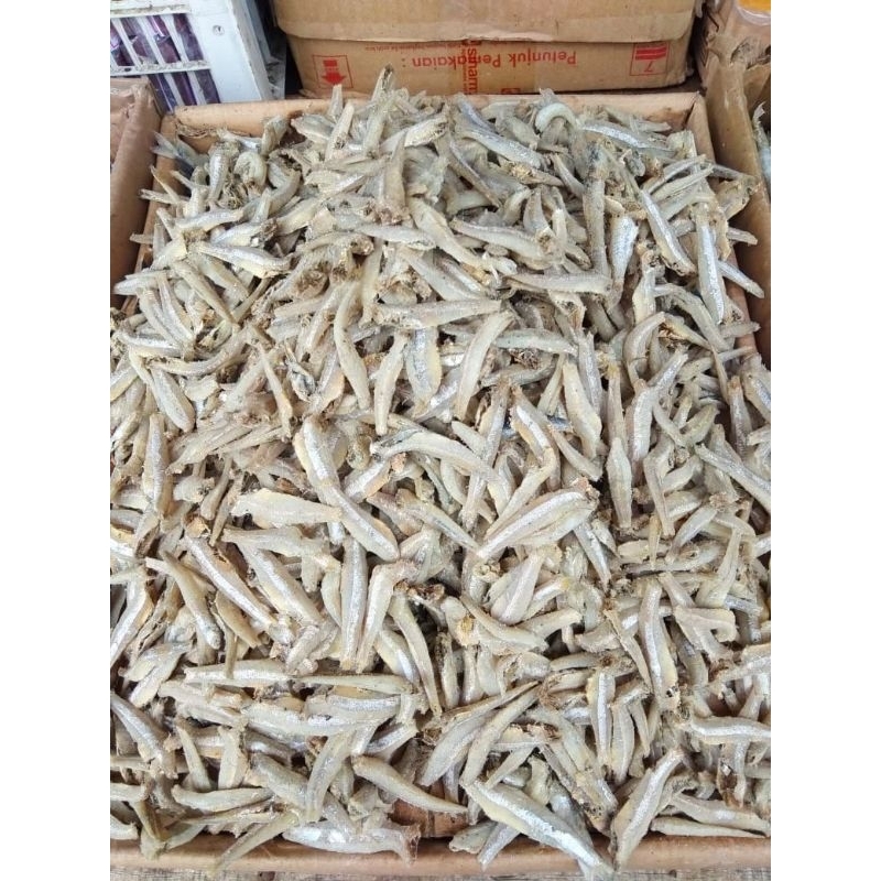 

ikan asin Teri buntung premium tersedia dari 250 gr sampai 1 kg nikmat premium harga ekonomis