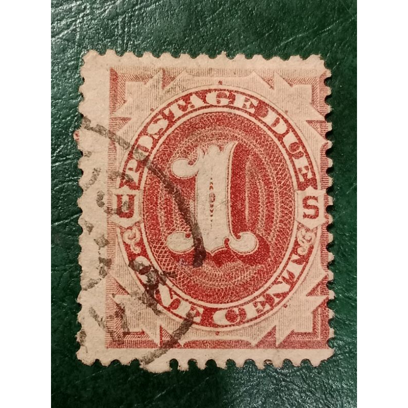 

Prangko USA 1 Cent Postage Due Tahun 1879 USED
