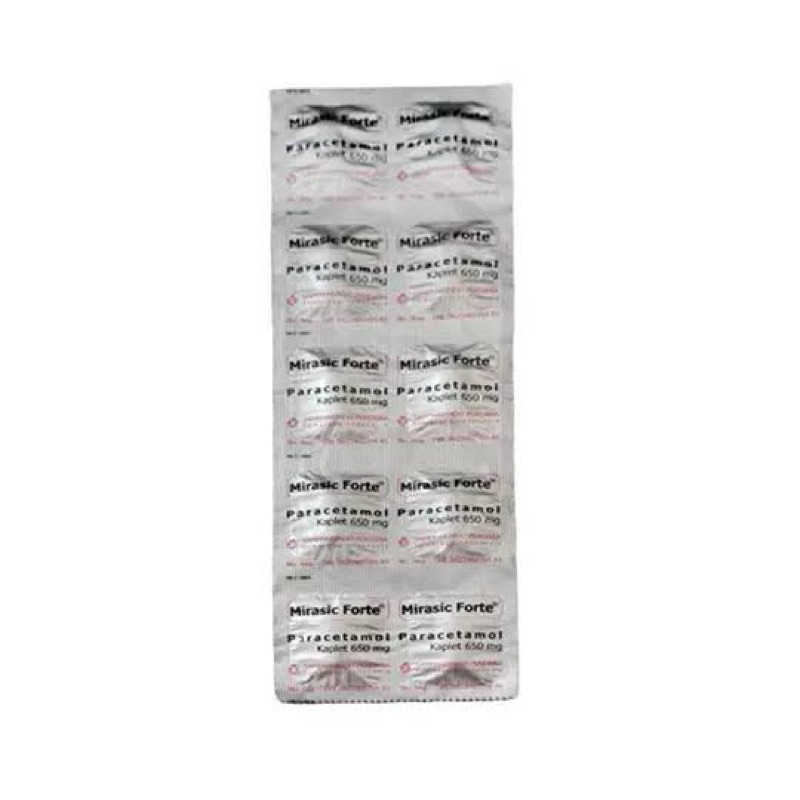 MIRASIC FORTE 650 MG STRIP