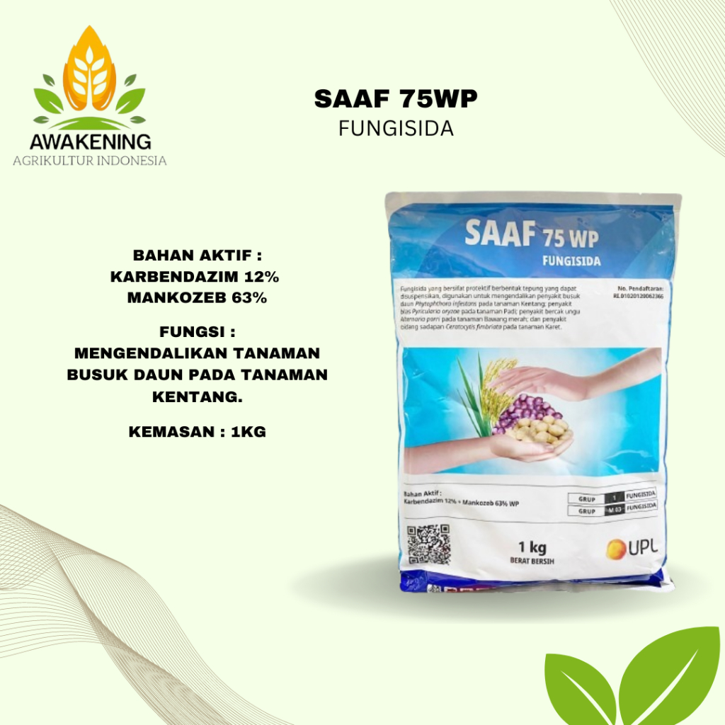 SAAF 75WP 1KG FUNGISIDA
