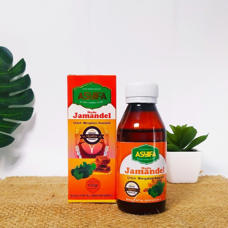 

Asyifa Madu Jamandel untuk Amandel dan Radang Tenggorokan isi 150gr