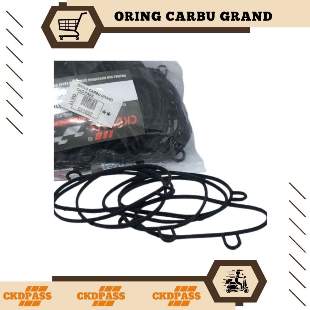ORING CARBU GRAND CKD PASS || O RING O-RING KARET SEAL MANGKOK KARBURATOR CARBURATOR ASTREA GRAND