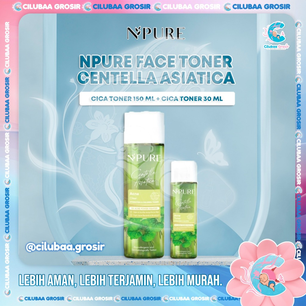 NPURE Face Toner Centella Asiatica / NPURE Face Essence Acne Care (Cica Series)