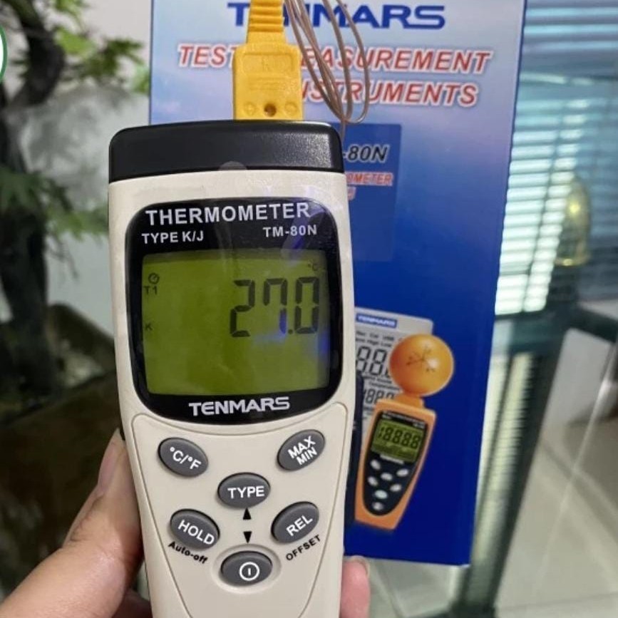Digital Thermometer Thermocouple Type K/Type J