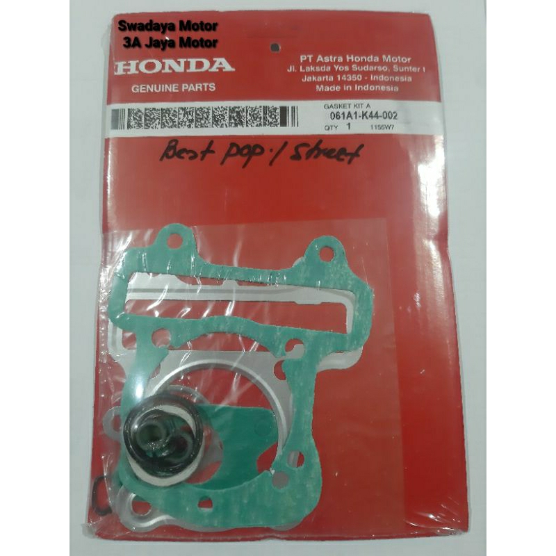 Top set/ paking Blok kop Beat Pop K44