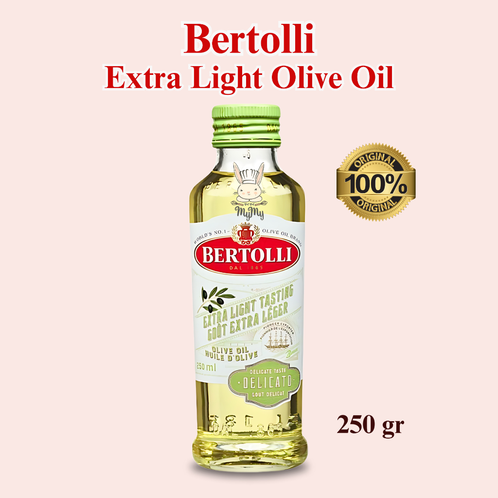 

BERTOLLI Extra Light Olive Oil | Minyak Zaitun 250 ml