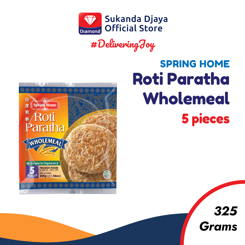 

Spring Home TYJ Paratha Wholemeal 325 Gr