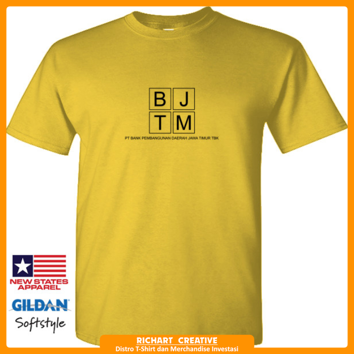 Kaos Emiten BJTM PT Bank Pembangunan Daerah Jawa Timur  Tbk v2 Bank Jatim