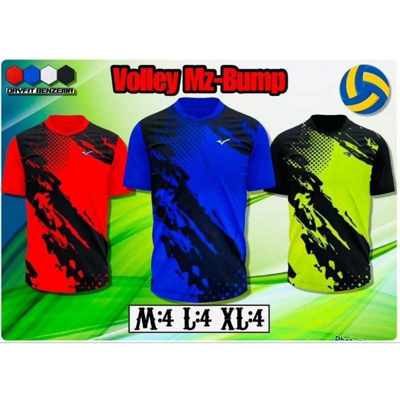 baju volly mizuno