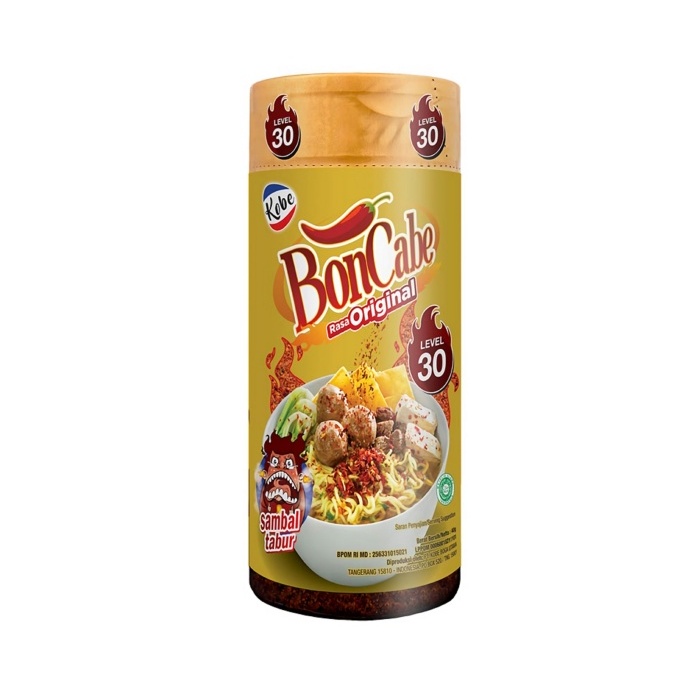 

BUBUK CABAI BONCABE LEVEL 40GR
