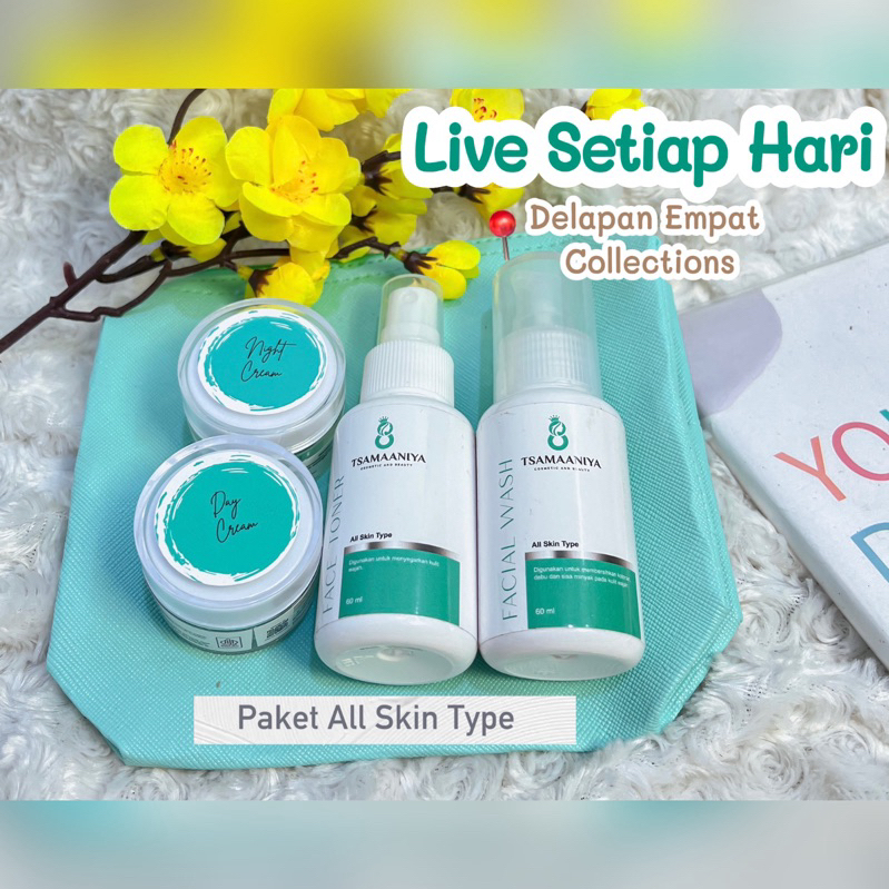 TSAMAANIYA - PAKET WHITENING ALL SKIN TYPE Skincare Bpom Aman / Paket Glowing / Paket Flek