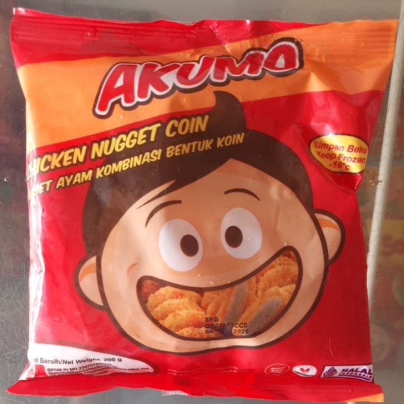 

Akumo Chicken Nugget Coin 200 GR