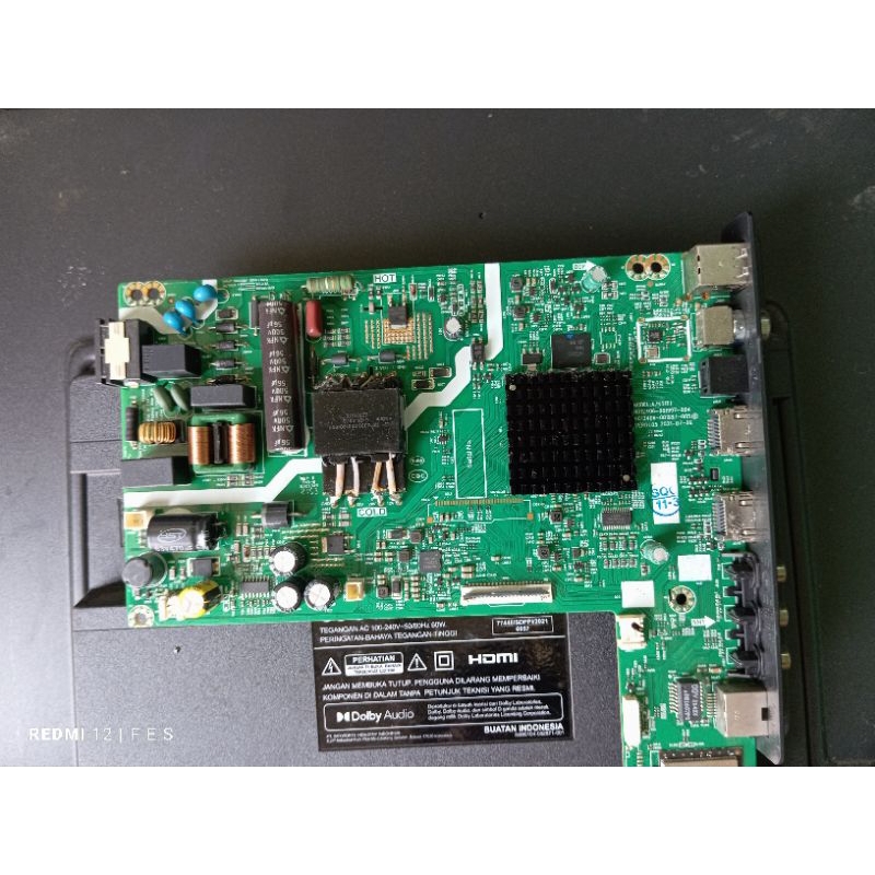 MB - Mobo - Mainboard TV Led Smart 32 Coocaa 32S7 32S7G