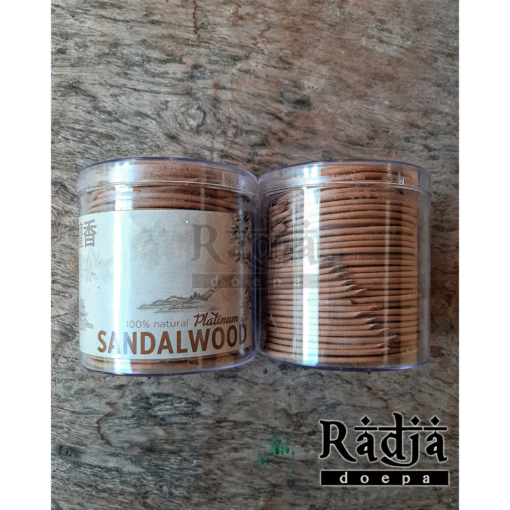 Dupa Lingkar 4 Jam PLATINUM SANDALWOOD Natural Cendana Kupang Asli Wangi Harum