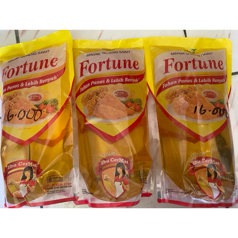 

minyak fortune 1L / minyak Goreng 1L / Minyak Goreng