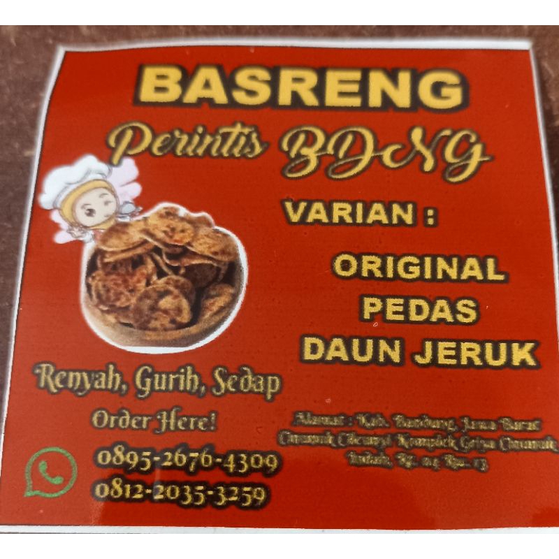 

Basreng perintis Bandung
