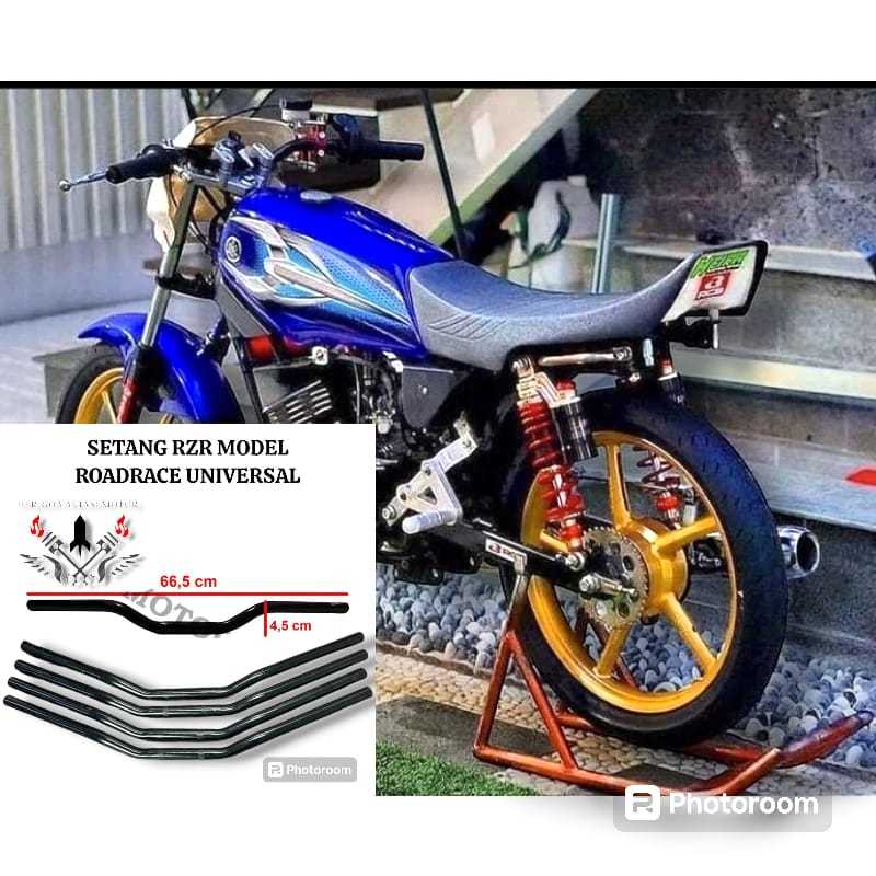 SETANG STANG STIR RZR MODEL ROADRACE UNIVERSAL NON RAISER PNP YAMAHA RX KING RX SPESIAL RX K STANG R