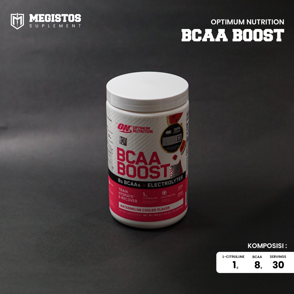 ON Optimum Nutrition BCAA Boost 30 Serving Electrolytes Bcaa