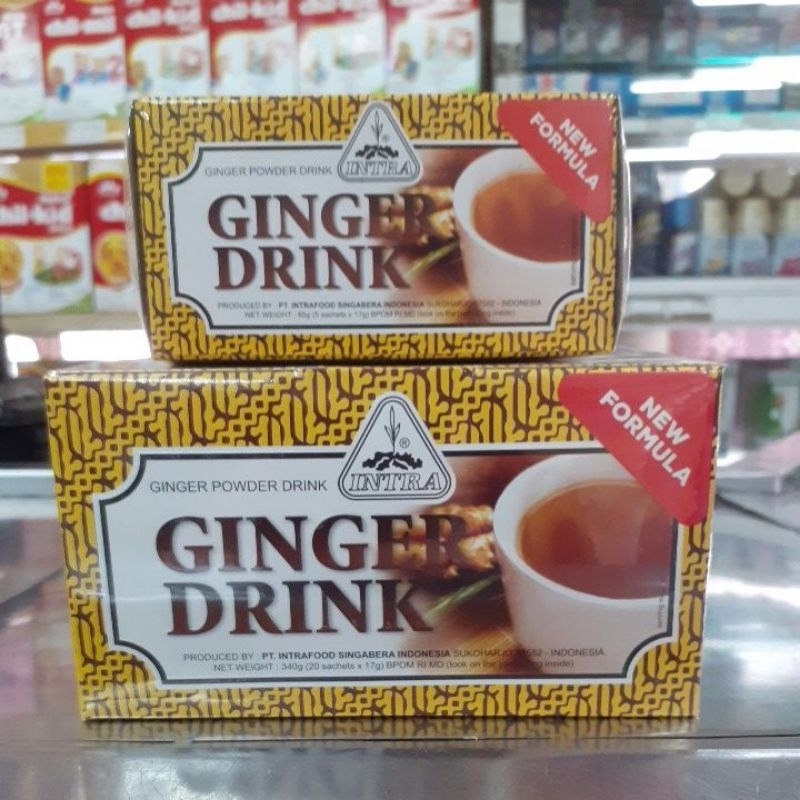 

Ginger Drink / Jahe Wangi Intra 75 g (5sac × 15g) & 300 g (20sac x 18g)