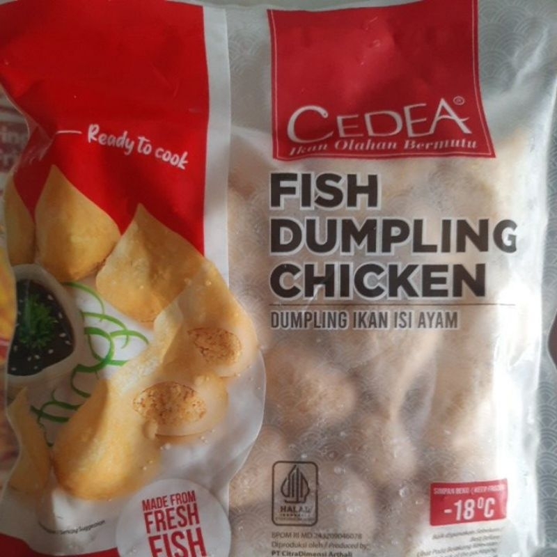 

Cedea Fish Dumpling Chicken 500 GR