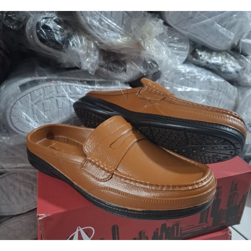 sepatu karet pria sepatu slop pria