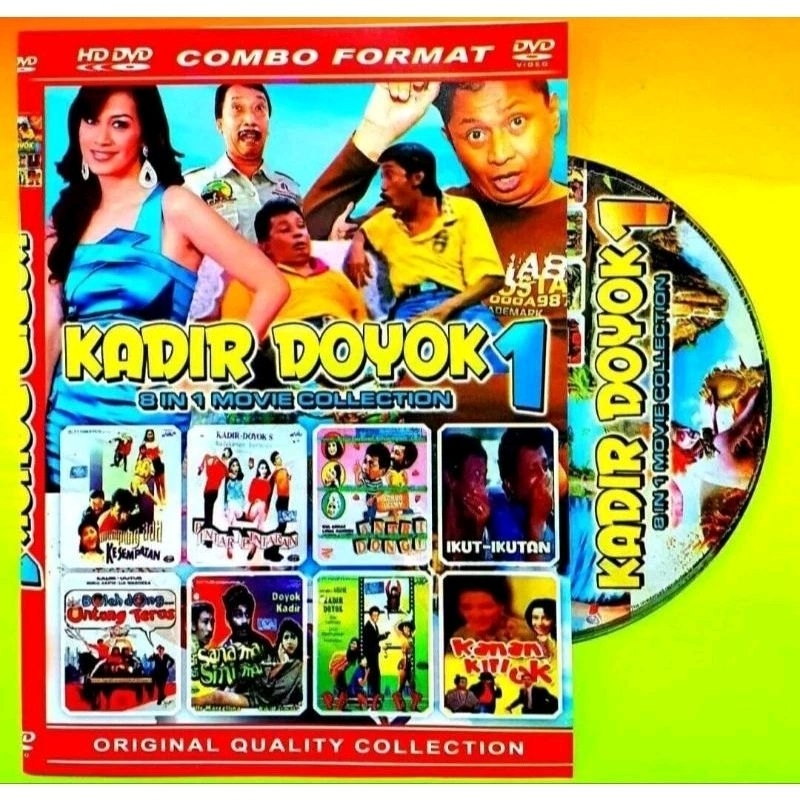 KASET DVD FILEM COMEDY INDONESIA KADIR DOYOK