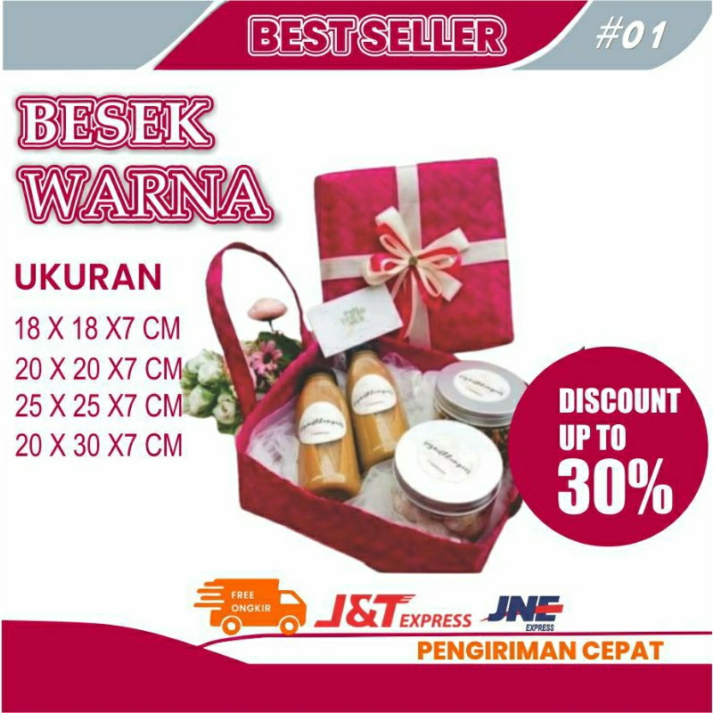 BESEK JINJING WARNA+PITA |BESEK HAMPERS |BESEK SOUVENIR |BESEK HAJATAN
