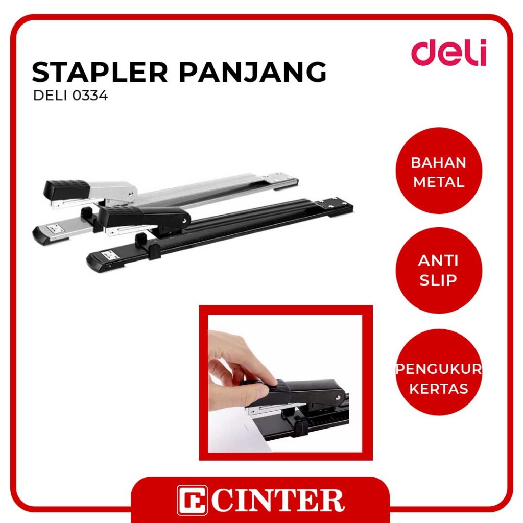 

DELI - HEKTER LENGAN PANJANG / CEKREKAN / STAPLER LONG ARM N0.0334