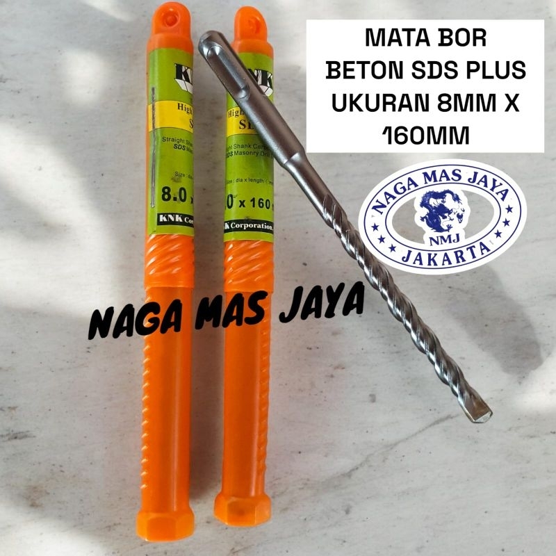 KNK MATA BOR BETON TEMBOK SDS PLUS 8MM / MATA BOR BETON SDS PLUS 8 MM KNK