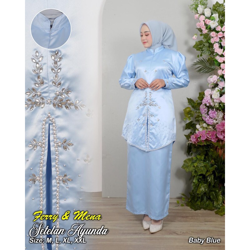 Kebaya kurung Melayu / Kebaya Ayunda / Kebaya melayu / Kebaya kurung / Kebaya kurung terbaru