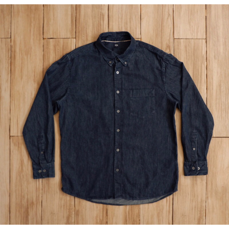 Kemeja Jeans Uniqlo Kemeja Denim Uniqlo