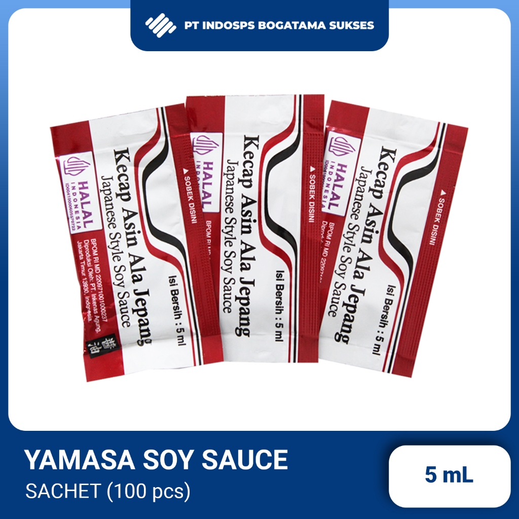 

Yamasa Brewed Soy Sauce Sachet | Yamasa Koikuchi Shoyu Sachet 100 pcs