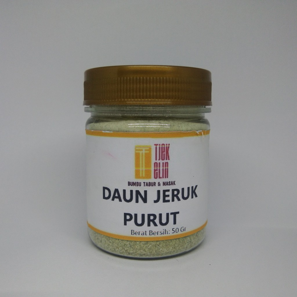 

Bumbu Tabur Serbaguna Murah Halal Bubuk Daun Jeruk Purut 50 gr