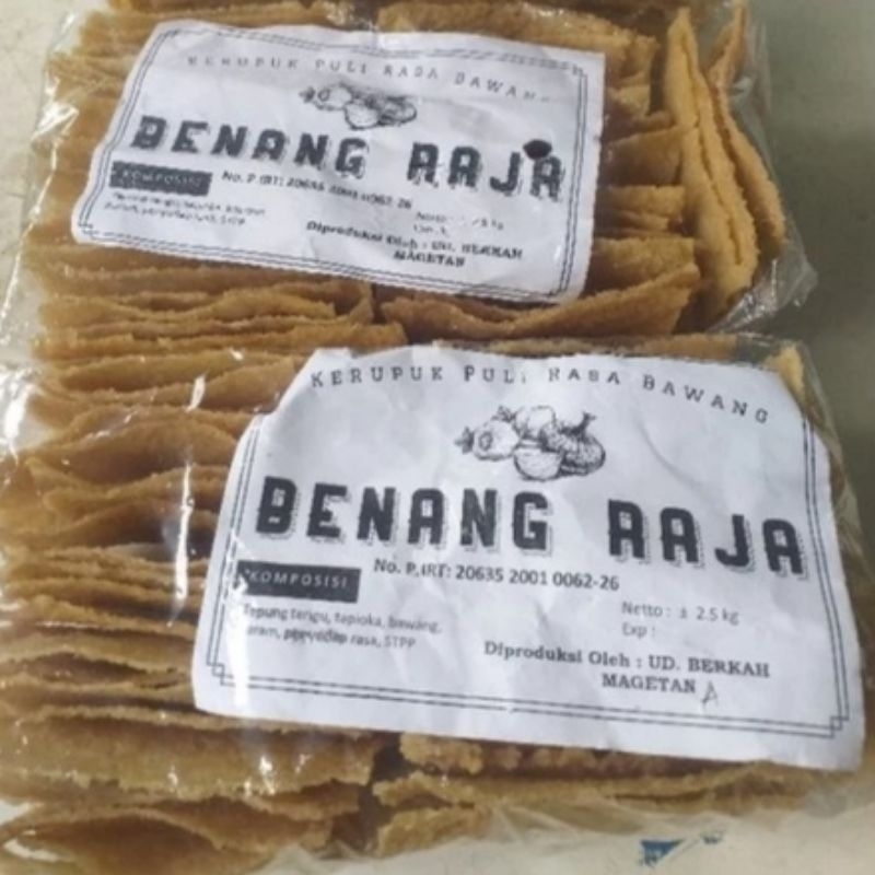 

Kerupuk Gendar Mentah 1 kg