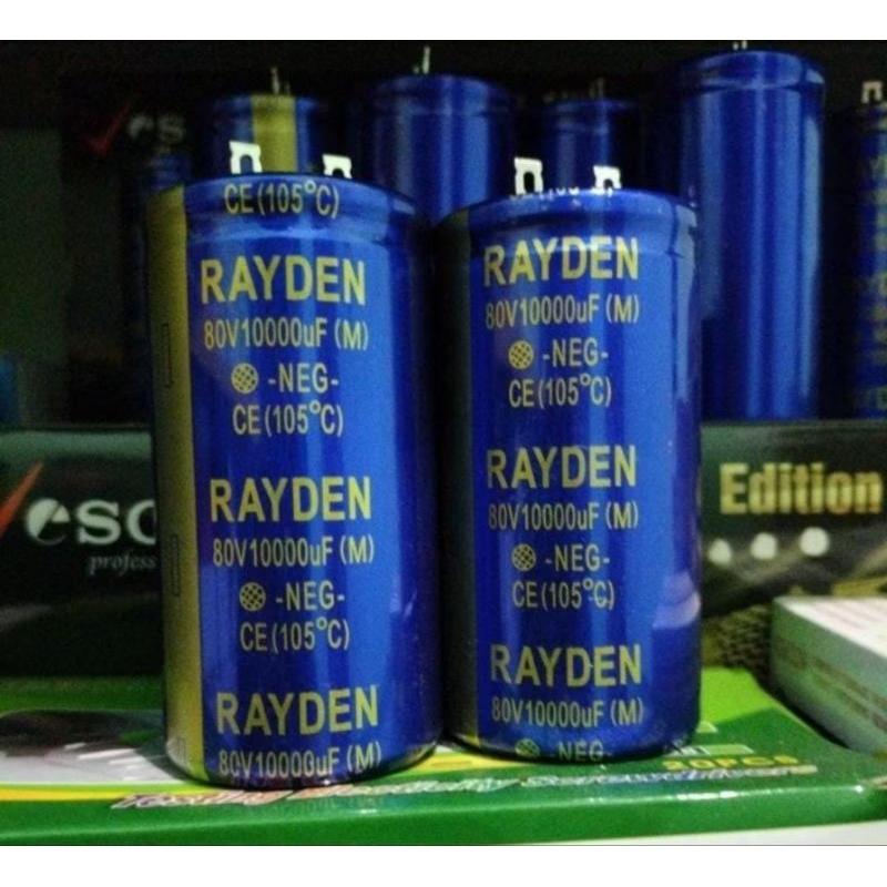 elco 10000uf 80v Rayden, Capasitor 80v 10000uf