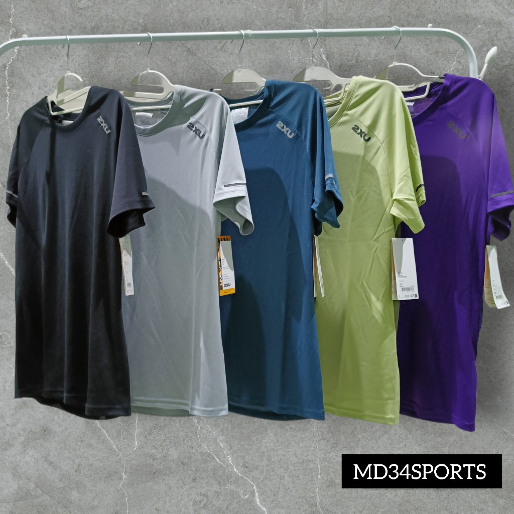 2XU AERO TEE - Kaos Lari