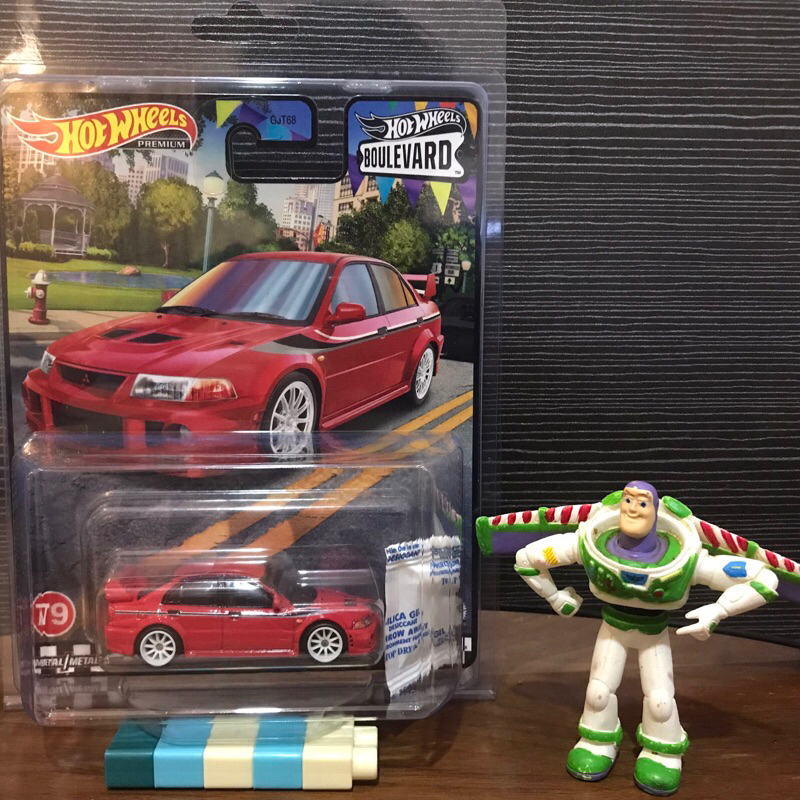 Hotwheels premium Mitshubhisi Lancer Evo VI