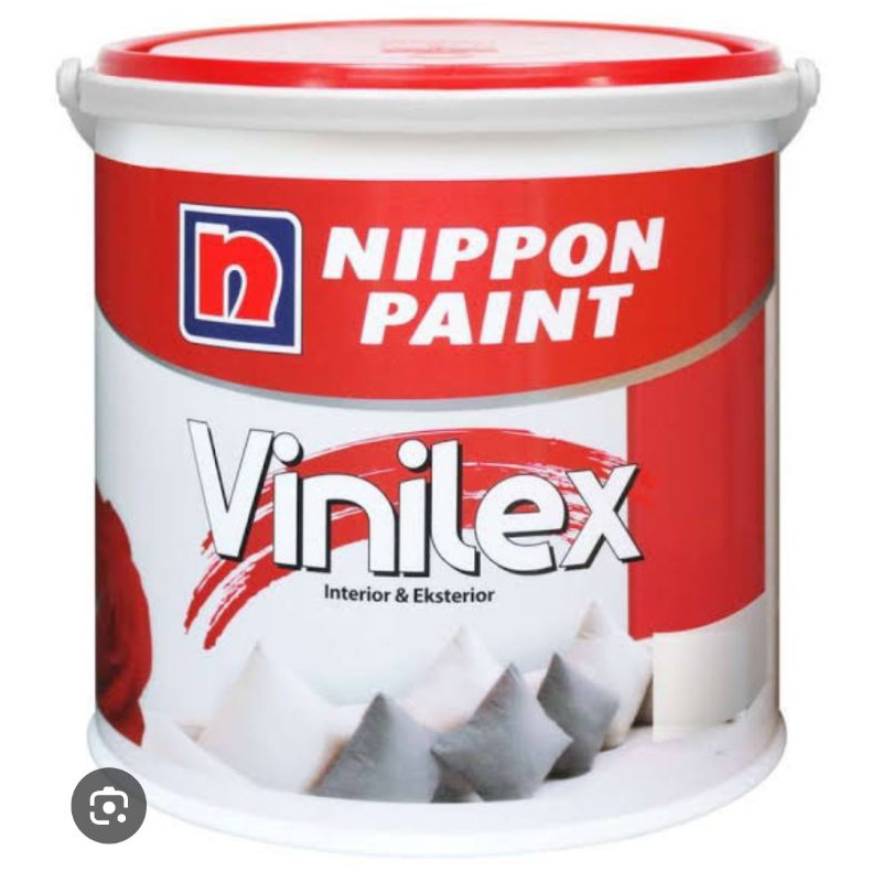 CAT TEMBOK NIPPON PAINT VINILEX WARNA PUTIH 5KG