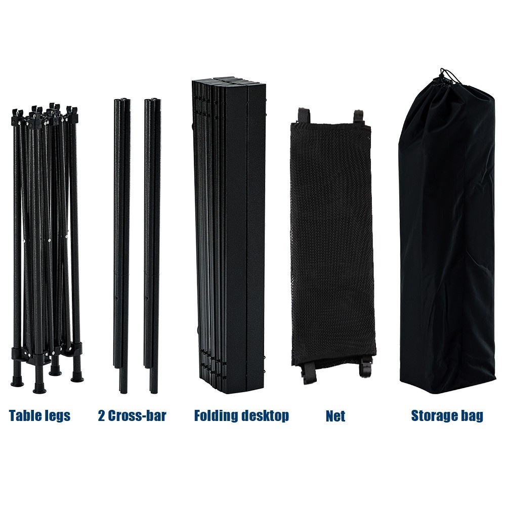 MM KAONEMeja Lipat Portable Piknik Meja Lipat Camping Outdoor Besar Ketinggian Yang Dapat