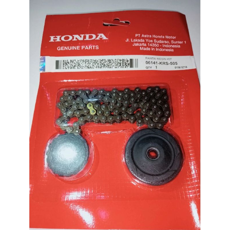Rantai keteng KRS Honda Supra fit new Revo 100 lama fit X Supra fit S Supra fit.ORi