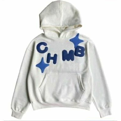 hoodie chmb shooting love white size M