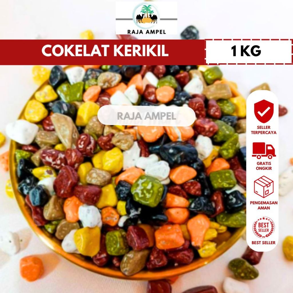 

STONE CHOCOLATE Cokelat Kerikil 1000gr (1kg) Khas Arab Turki Rasa Istimewa Untuk Souvenir Oleh oleh Haji Umroh