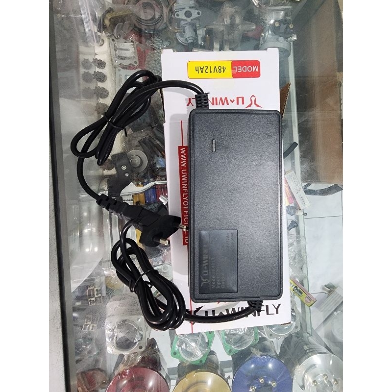 Charger Sepeda Listrik UWINFLY 48/12 - Cas Sepeda Listrik 48V12Ah - Charger 48/12 Sepeda Listrik