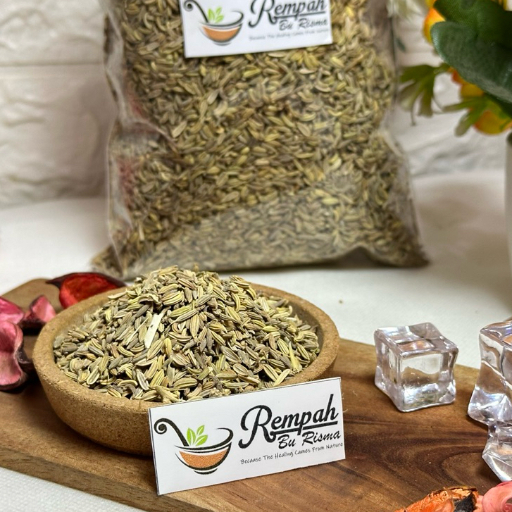 

Adas Manis Kering 50 Gram - Fennel Seeds Rempah Bu Risma