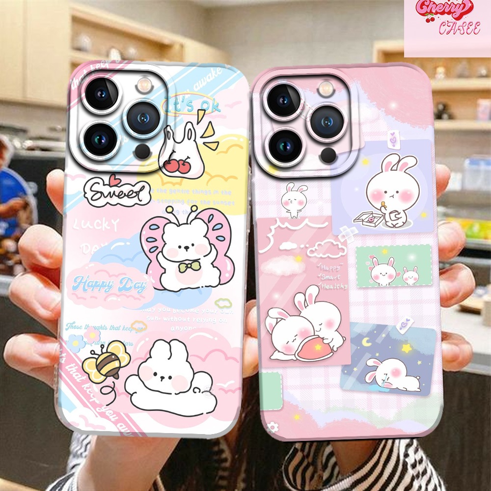 [Cherrycasee}(Untuk semua tipe HP) Case Cute-Terbaru-Case Kartun Lucu tipe hp Samsung Oppo Vivo Ipho