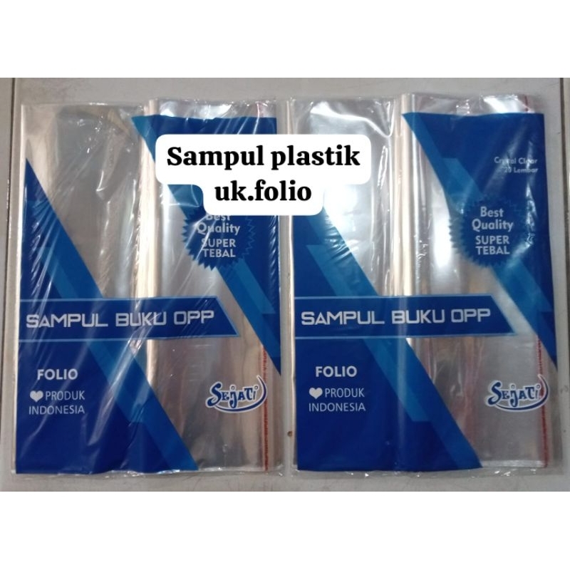 

sampul buku plastik ukuran folio ** LLK
