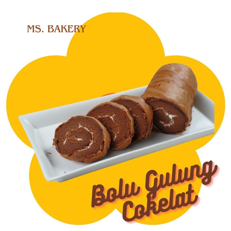 

Bolu gulung cokelat Premium